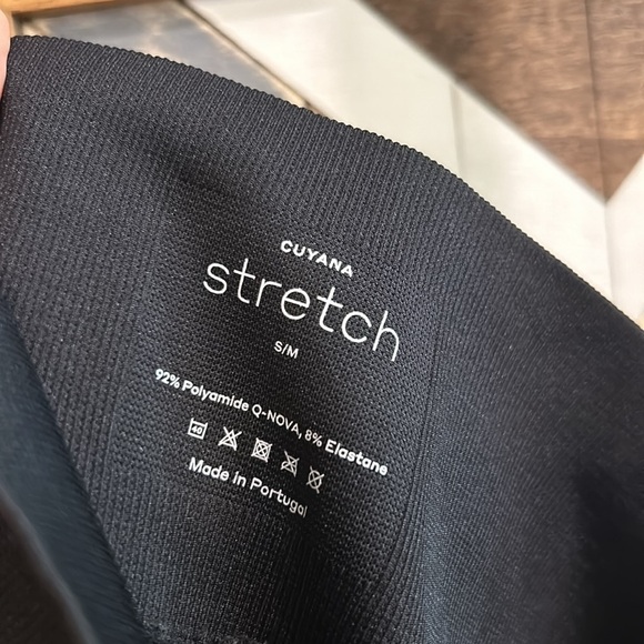 Cuyana Stretch High Waist Leggings Black Small / Medium - Picture 6 of 6
